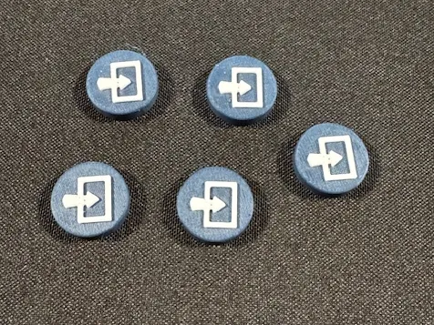 GloomHaven / FrostHaven Entry Hex Markers