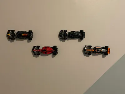 1/43 Bburago F1 car wall mount