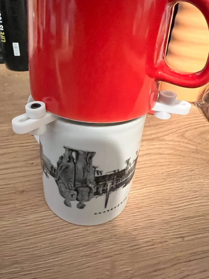 Kaffeebecher (Mug) Trenner/Stapler 