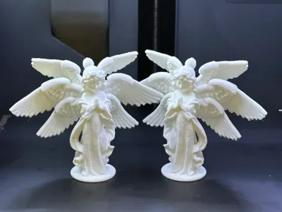 A Pair of Six-winged Angels, Ornament Decorations