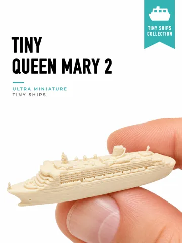 Accesorio para boquillas: Tiny Queen Mary 2 - Mini Ships Series — vista de referencia 2