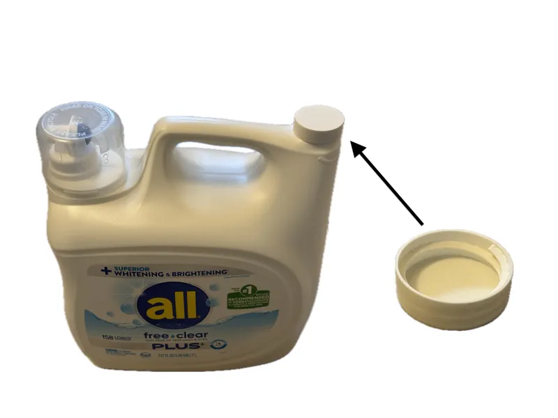 Detergent Bottle Cap (All Free & Clear 7L size)