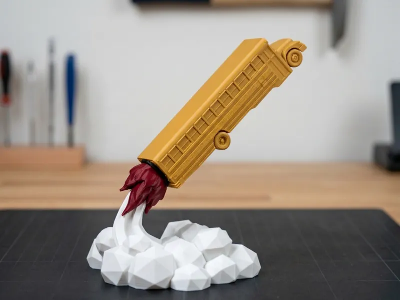 Rocket School Bus - Bus Driver Appreciation Gift