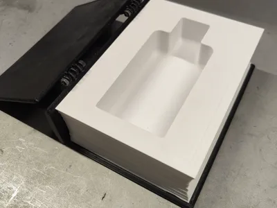 Secret book box for hiding treasures