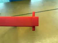 Thicker reveal for toolbox with a wide lip on front.