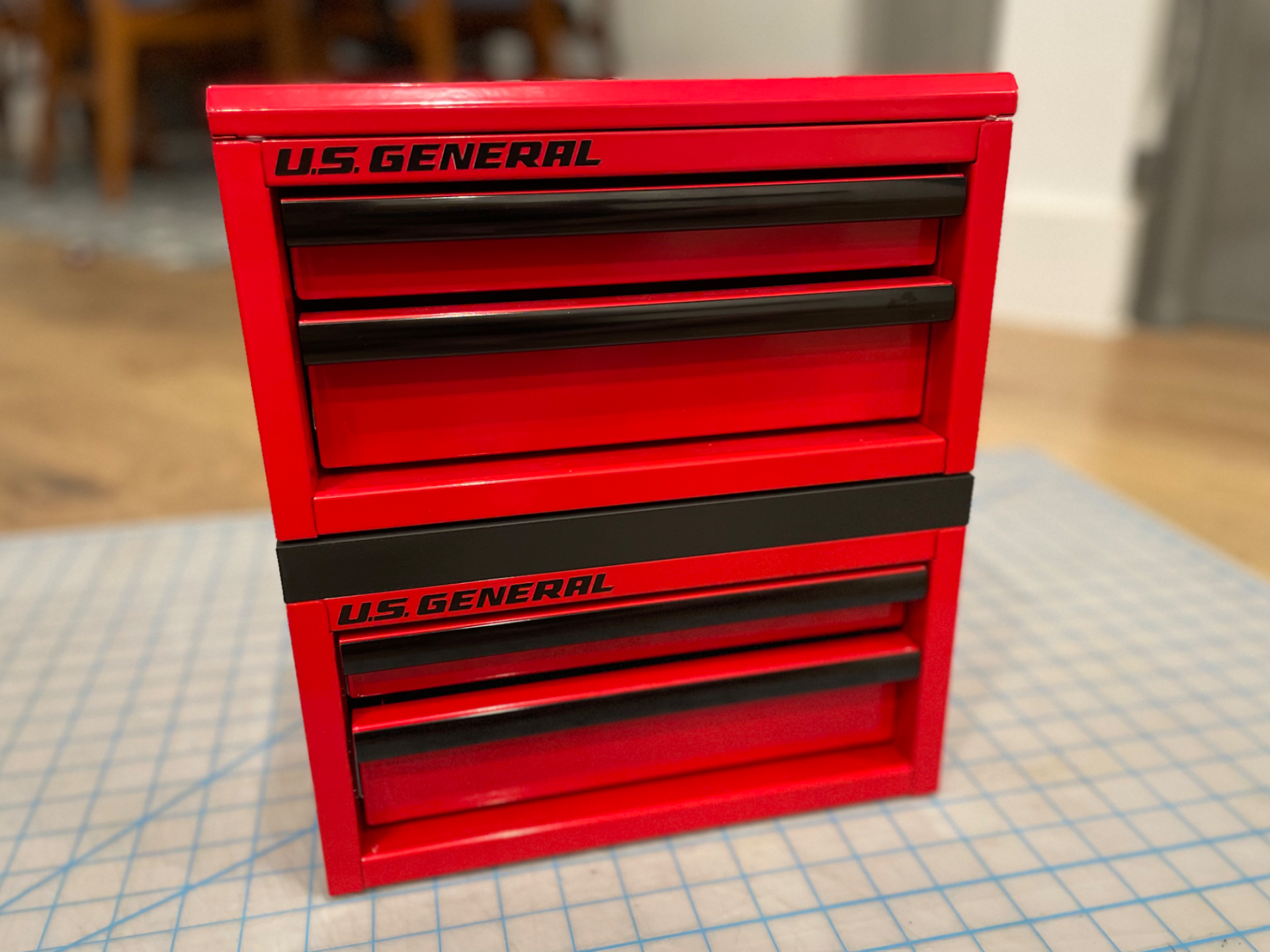 Mini Toolbox Stacking Adapter (Harbor Freight)
