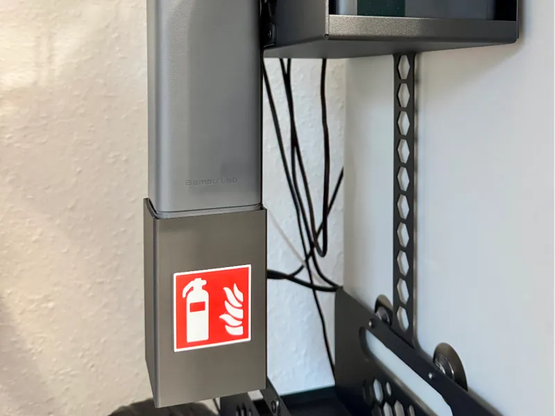 BambuLab Feuerlöscheinheit Halterung BIQU-Panda