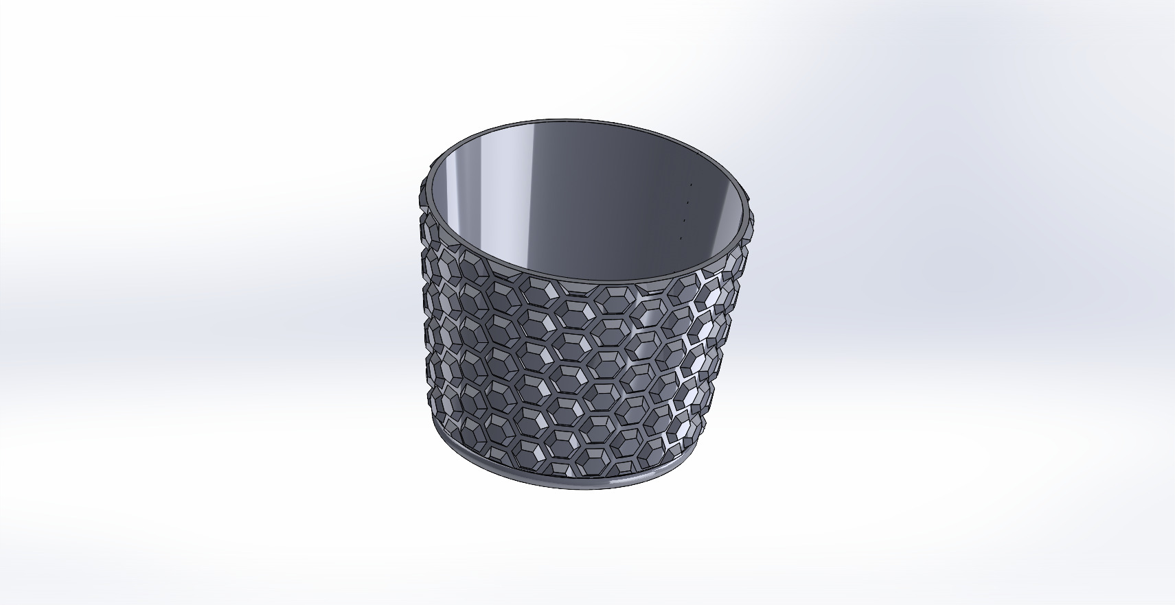 Miniatura 2 do modelo 3D Hexagon cup
