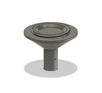 Mounting for fi 28 mm pipe, 0.2mm layer, 6 walls, 12% infill