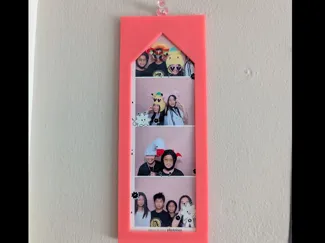Photo booth picture frame