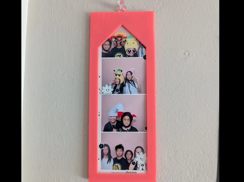 Photo booth picture frame
