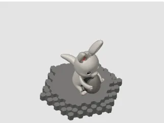 Easter Bunny With Egg