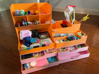 01桌面文具收纳套装 / 01 desktop organizer combination set 