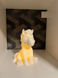 Lampe cheval à bougie chauffe-plat — photo 3