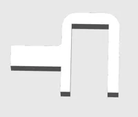Mailbox Door Lock Hook - 0.2mm layer, 2 walls, 10% infill