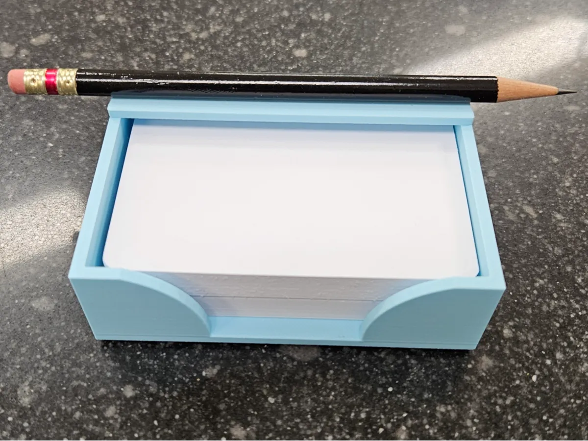 Porte-fiches avec bac à crayon