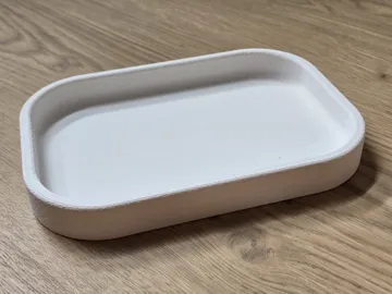 Bandeja organizadora: Minimalist Rounded Rectangular Tray Catchall — vista de referencia 3