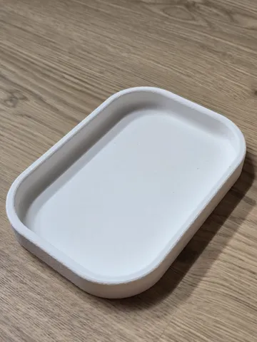 Bandeja organizadora: Minimalist Rounded Rectangular Tray Catchall — vista de referencia 4