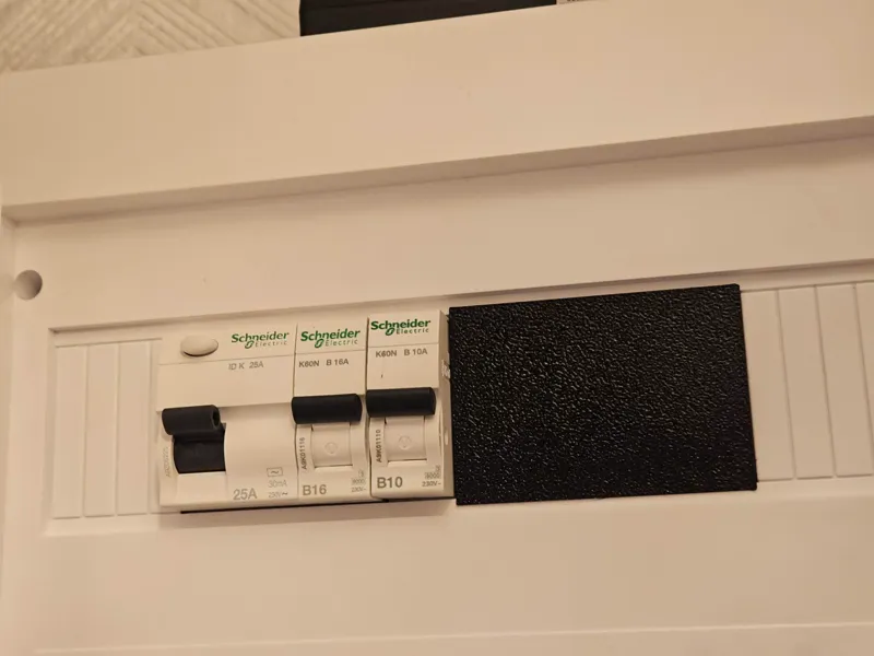 Circuit Breaker Filler Plate for Electrical Panel