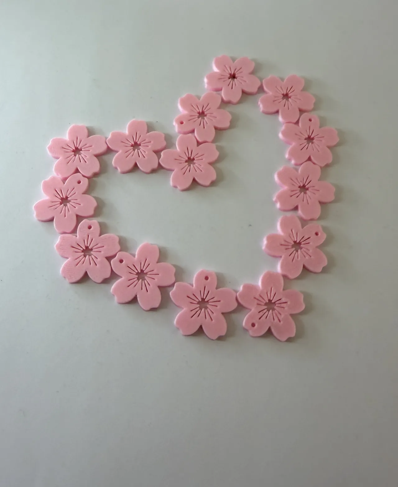 Another Sakura Cherry Blossom, Earrings & keychain view 2