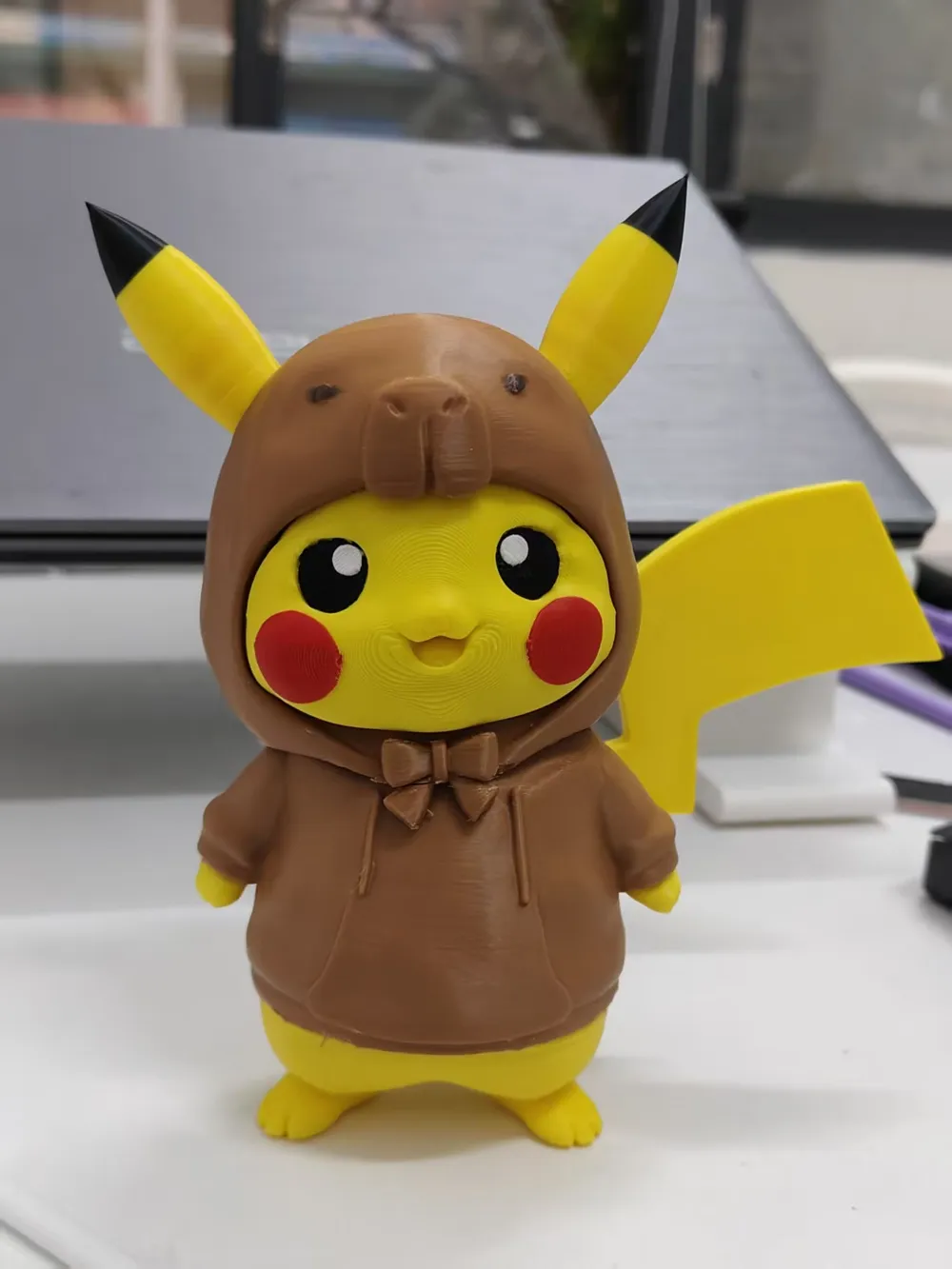 [Desmontado] Pikachu Capibara--Pikachu Capibara - Modelo de impresión ...