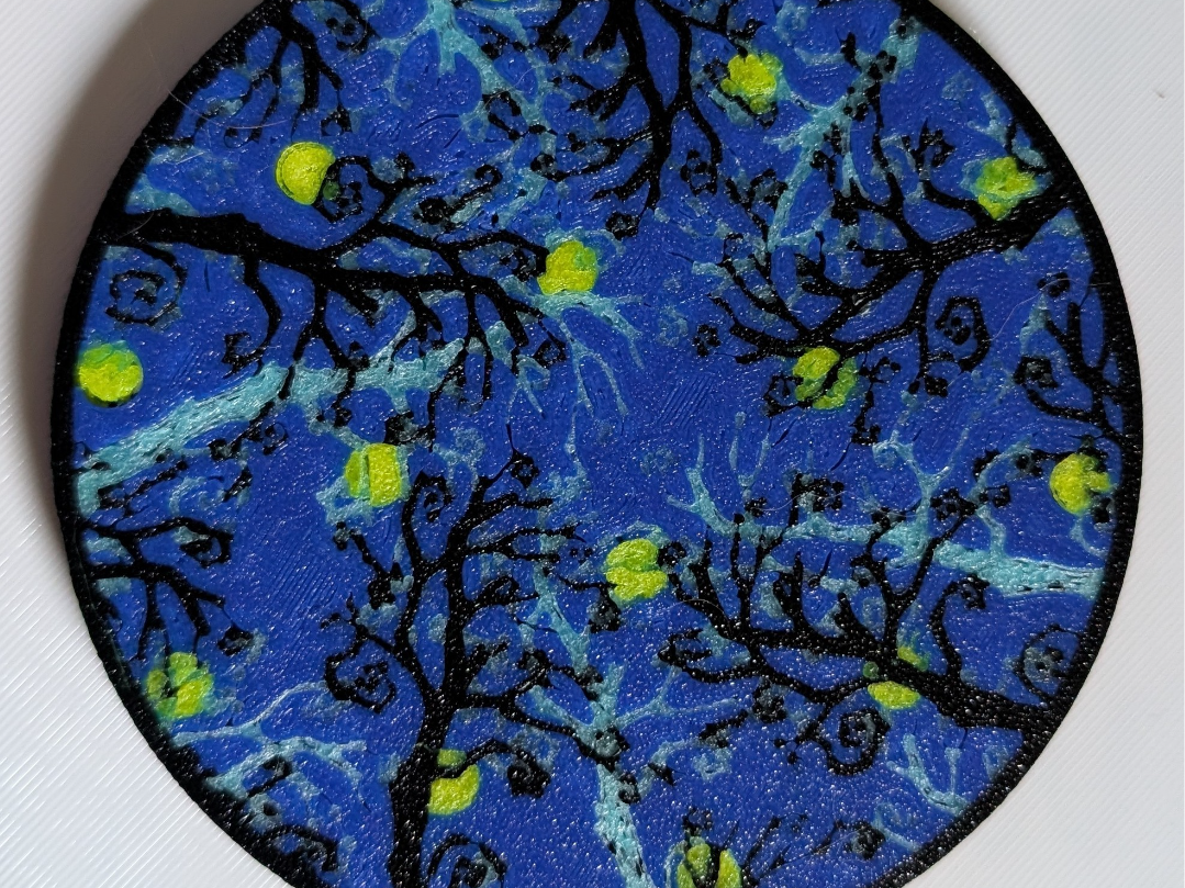 Starry Starry Night Coaster