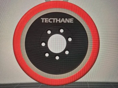Tetch Wheel Keychain