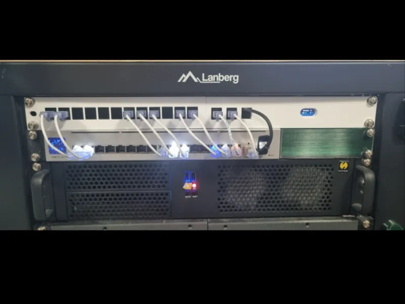 UniFi Rack Mount UCG-Max UCG-Ultra + Patch panel
