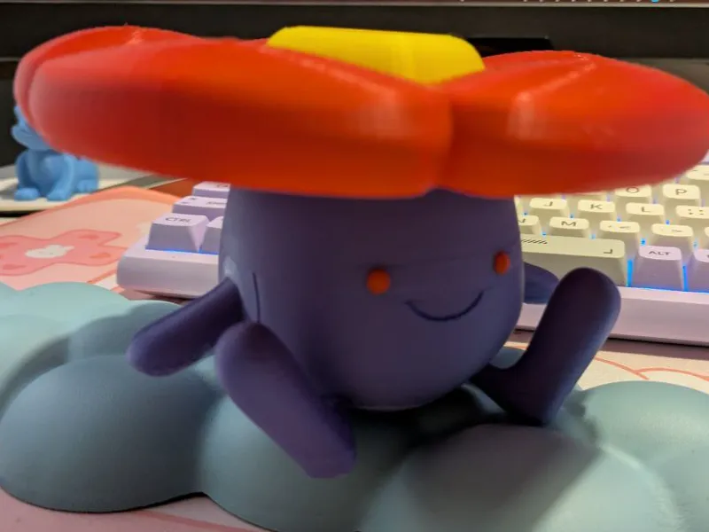 Vileplume Vase + Removable Top