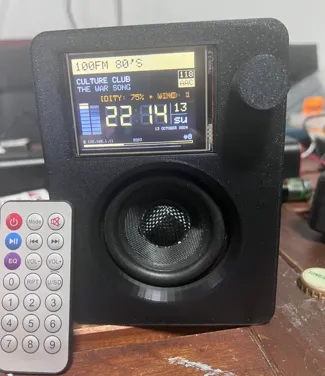Radio on base ESP32