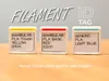 Filament ID Tag - Ready to Print