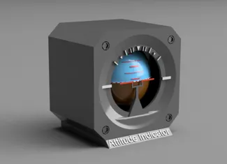 Attitude Indicator Display Prop