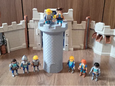 Threaded Castle Tower Container