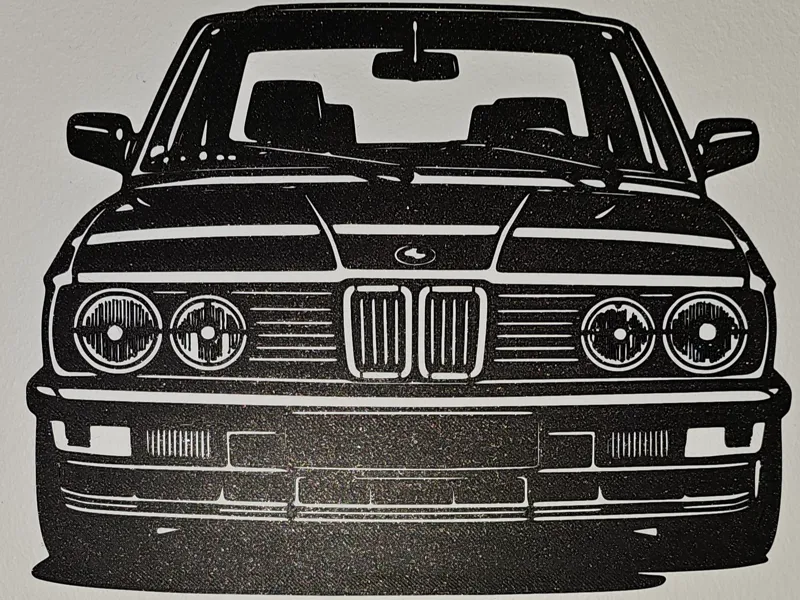 BMW E28 wall art