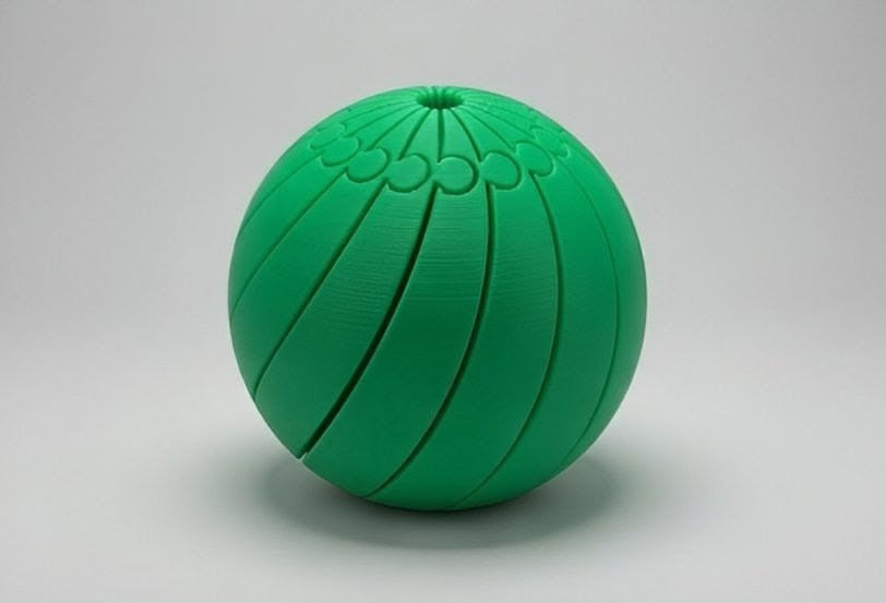 Miniatura 4 do modelo 3D Twisty Fidget Ball
