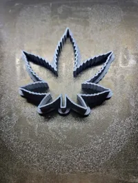 Emporte-pièce feuille de cannabis — photo 2