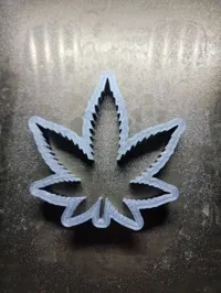Emporte-pièce feuille de cannabis — photo 3