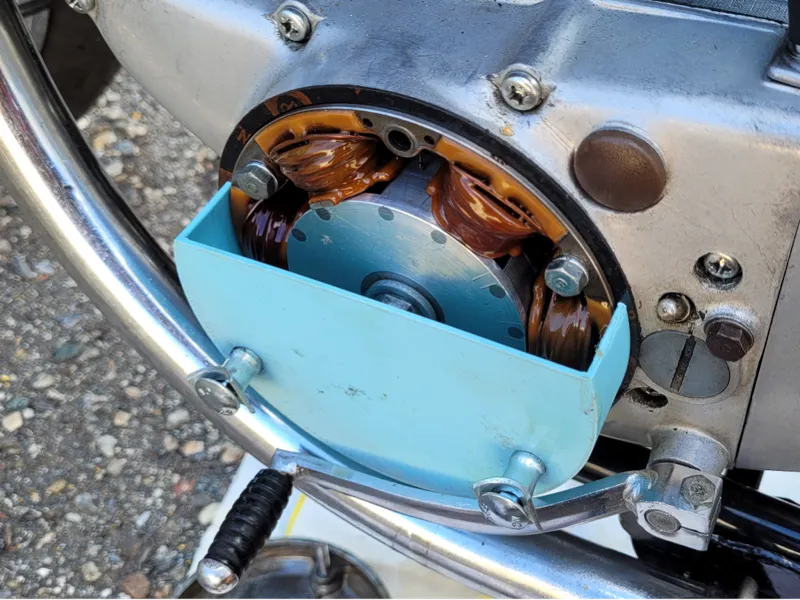 Honda CB125 K3 K4 K5 timing cover for timing lamp