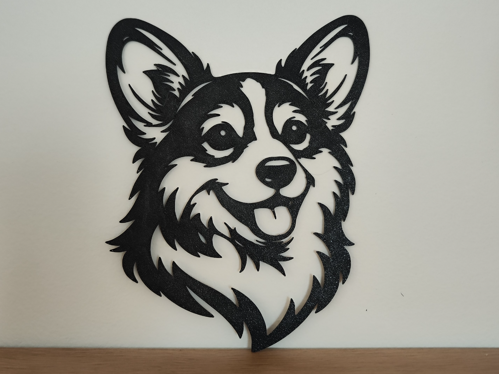 Welsh Corgi dog head