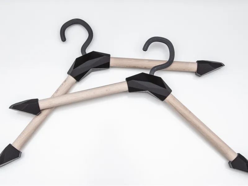 Full size hanger for capsule wardrobe