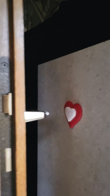 Türstopper mit LED Beleuchtung TPU