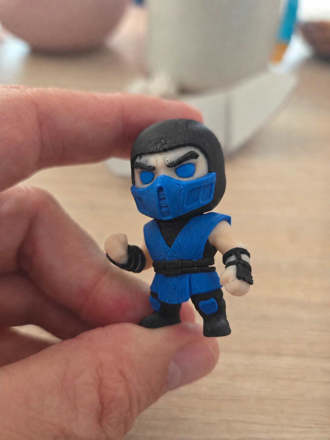 Miniatura 3 do modelo 3D Mini Flexi Sub Zero (Mortal Kombat)