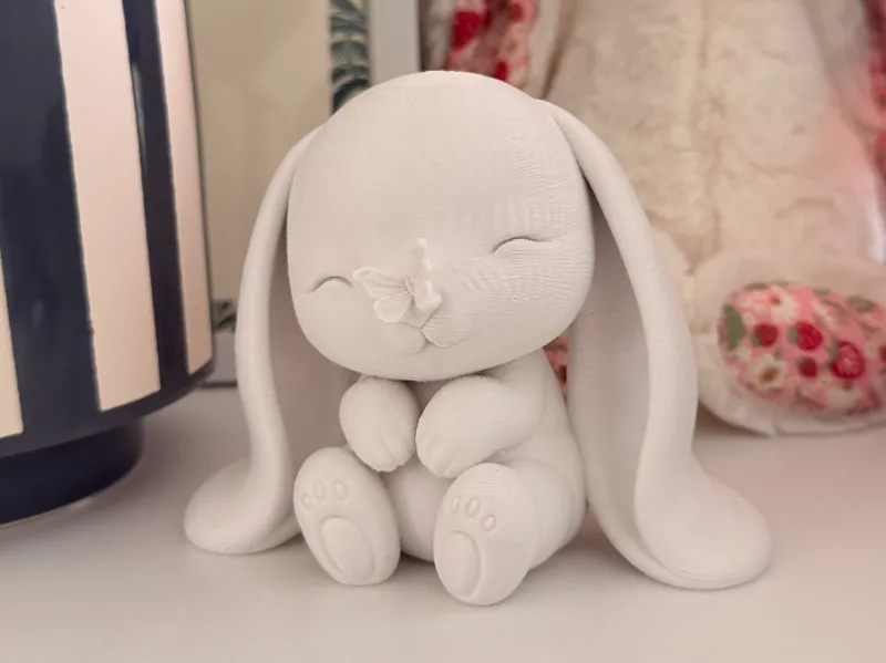 Butterfly Kiss Bunny – Cute Nursery Decor 