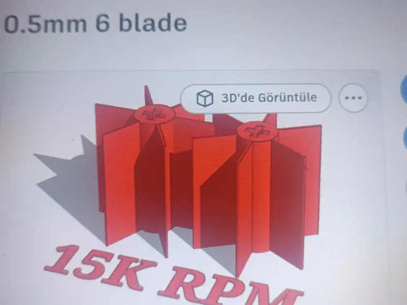 New 6 Blade 0.5mm