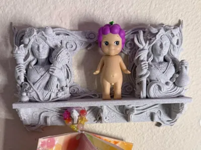 Goddesses Persephone and Circe Trinket Shelf