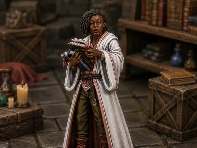 Doctor Cassee - dnd study girl