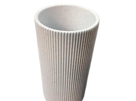 CAR RIBBED TRASH CAN