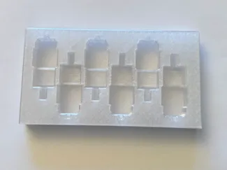 6x H2 Nozzle w/ Sock Tray for Gridfinity Drawer
