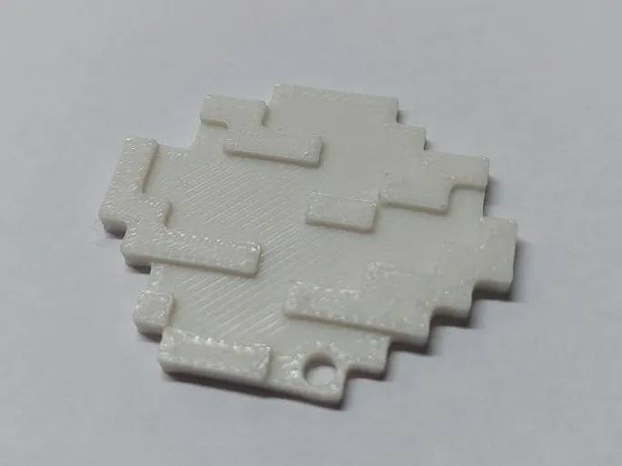 Wind Charge  Minecraft Keychain