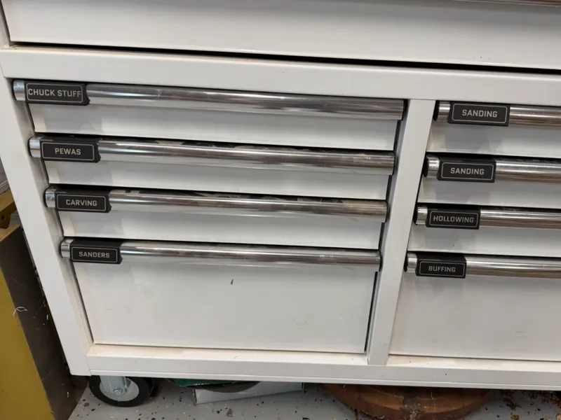 Yukon Tool Box Drawer Label
